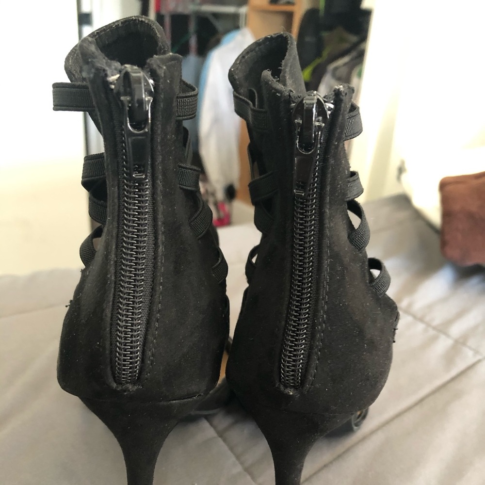Black heels